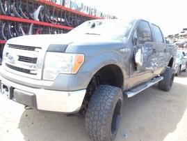 2013 Ford F-150 XLT Gray Crew Cab 5.0L AT 4WD #F22878